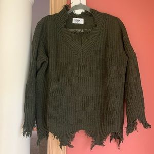 Green sweater size S
